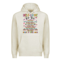 Oatmeal Heather self love girl tour malias Premium Hoodie - MaliasSmallBusiness