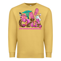 Antique Gold cna certified nursing assistant Premium Sweatshirt - AdoDesignShop
