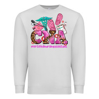Dove Grey cna certified nursing assistant Premium Sweatshirt - AdoDesignShop