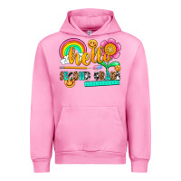 Fuchsia Pink hello second grade Urban Hoodie - NancyCooperArtShop