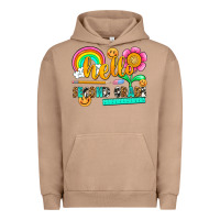 Pigment Burro hello second grade Urban Hoodie - NancyCooperArtShop