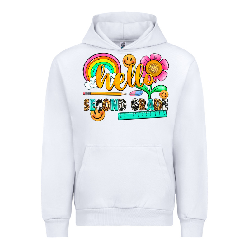 Hello Second Grade Urban Hoodie by NancyCooperArtShop | Teevron