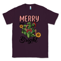 Plum merry and bright with cactus Classic Tee - RanaPortraitStore