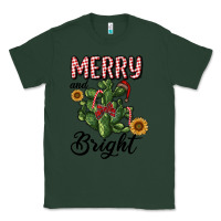 Sports Green merry and bright with cactus Classic Tee - RanaPortraitStore