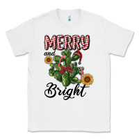 White merry and bright with cactus Classic Tee - RanaPortraitStore
