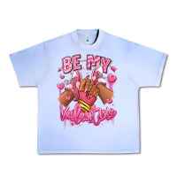 Grape Ice be my valentine afro girl sneakers Urban Heavy Tee - RanaPortraitStore