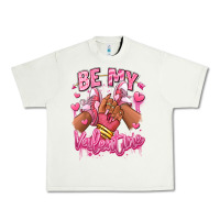 Pistachio be my valentine afro girl sneakers Urban Heavy Tee - RanaPortraitStore