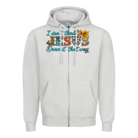 Dove Grey i don't think jesus done it that way Zipper Hoodie - HRA Design Shop