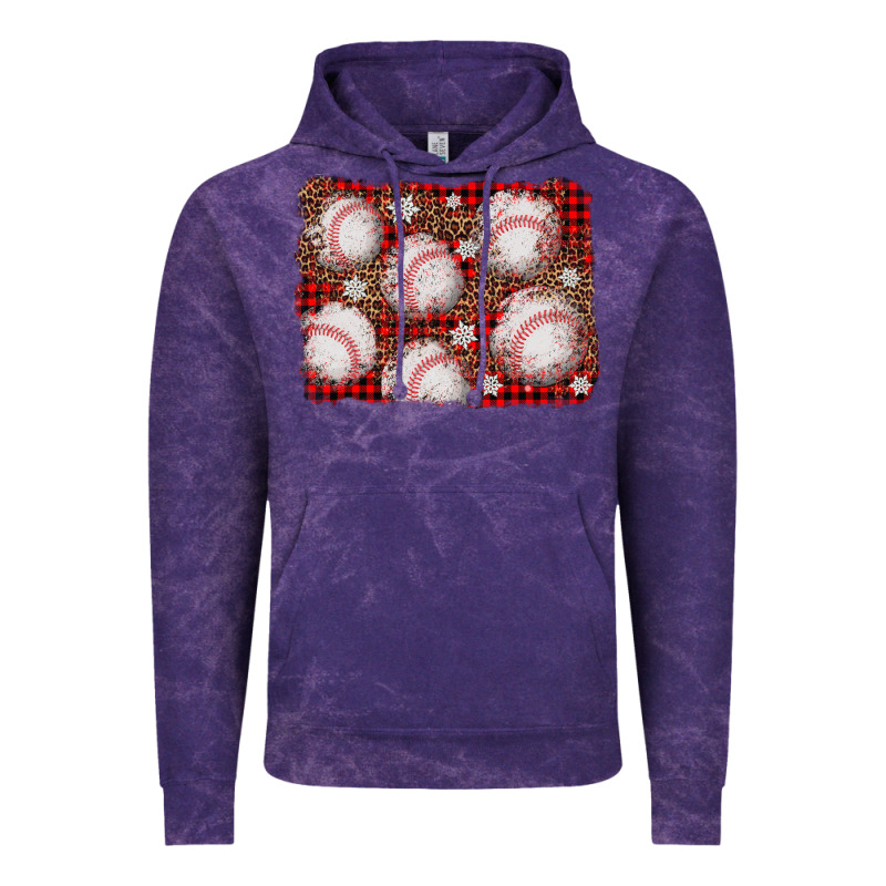 Baseball Christmas Background Vintage Hoodie by AdoDesignShop | Teevron