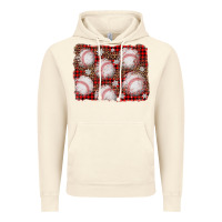 Vintage Artic baseball christmas background Vintage Hoodie - AdoDesignShop