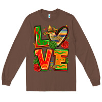 Chestnut love mexico Long Sleeve Tee - Zillion Design Studio