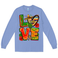 Colony Blue love mexico Long Sleeve Tee - Zillion Design Studio
