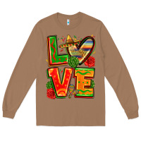 Toasted Coconut love mexico Long Sleeve Tee - Zillion Design Studio