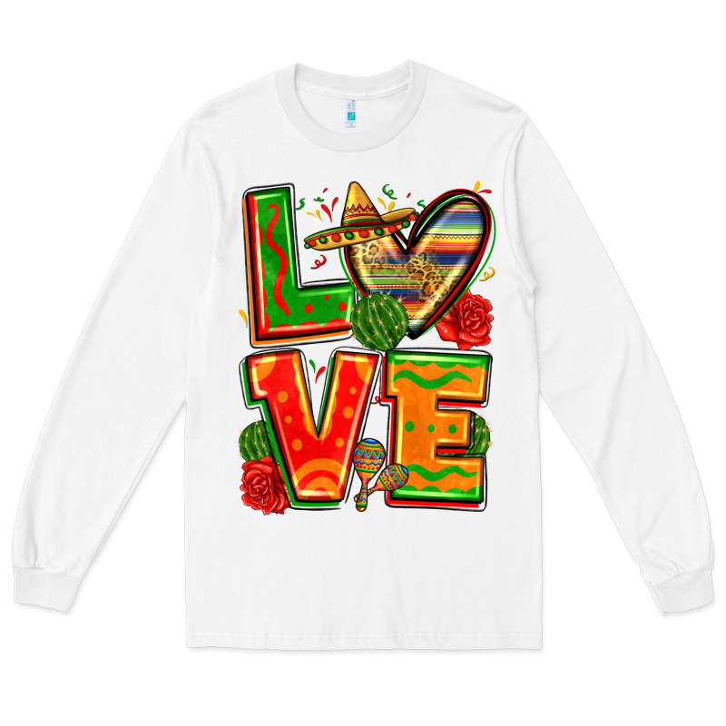 Love Mexico Long Sleeve Tee by Zillion Design Studio | Teevron
