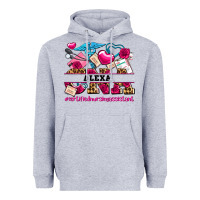 Heather Grey costom name valentines day cna certified nursing Heavyweight Hoodie - AdoDesignShop