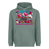 Sage costom name valentines day cna certified nursing Heavyweight Hoodie - AdoDesignShop