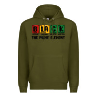 Army Green prime element Premium Hoodie - MaliasSmallBusiness