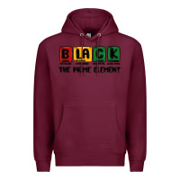 Burgundy prime element Premium Hoodie - MaliasSmallBusiness