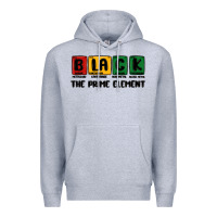 Heather Grey prime element Premium Hoodie - MaliasSmallBusiness