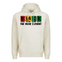 Oatmeal Heather prime element Premium Hoodie - MaliasSmallBusiness