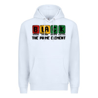 White prime element Premium Hoodie - MaliasSmallBusiness