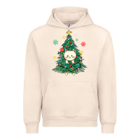 Sandshell christmas tree cat Urban Hoodie - MaliasSmallBusiness