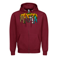 Burgundy mama with sunflower Zipper Hoodie - HRA Design Shop