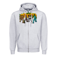 Heather Grey mama with sunflower Zipper Hoodie - HRA Design Shop