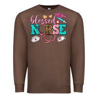 Chestnut blessed nurse Premium Sweatshirt - AdoDesignShop