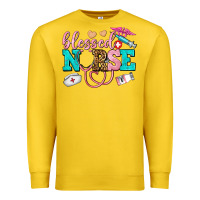 Lemon blessed nurse Premium Sweatshirt - AdoDesignShop