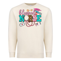 Sandshell blessed nurse Premium Sweatshirt - AdoDesignShop
