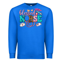 True Royal blessed nurse Premium Sweatshirt - AdoDesignShop