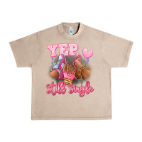 French Oak Yep still single heels and sneakers afro girl Urban Heavy Tee - RanaPortraitStore
