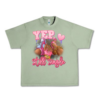 Oil Green Yep still single heels and sneakers afro girl Urban Heavy Tee - RanaPortraitStore