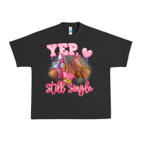 Pigment Black Yep still single heels and sneakers afro girl Urban Heavy Tee - RanaPortraitStore
