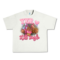 Pistachio Yep still single heels and sneakers afro girl Urban Heavy Tee - RanaPortraitStore