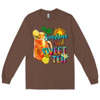 Chestnut sunshine and sweet tea Long Sleeve Tee - texasbilliewilder