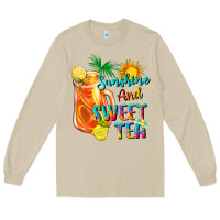 Mushroom sunshine and sweet tea Long Sleeve Tee - texasbilliewilder