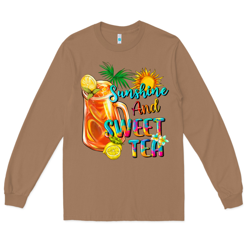 Sunshine And Sweet Tea Long Sleeve Tee by texasbilliewilder | Teevron
