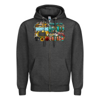 Charcoal Heather They See Me Rollin' They Waiting Zipper Hoodie - CowhideDigitalArt