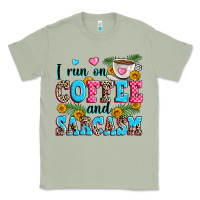 Matcha i run on coffee and sarcasm Classic Tee - Zillion Design Studio
