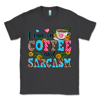 Smoke i run on coffee and sarcasm Classic Tee - Zillion Design Studio