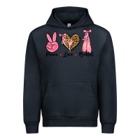 Navy peace love ballet Urban Hoodie - NancyCooperArtShop