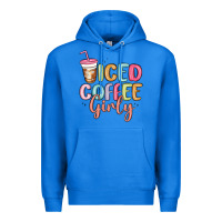 True Royal iced coffee girly Premium Hoodie - MaliasSmallBusiness