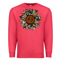 Cardinal cowhide leopard aztec sunflower Premium Sweatshirt - Artiststas