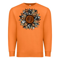 Carrot cowhide leopard aztec sunflower Premium Sweatshirt - Artiststas