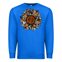 True Royal cowhide leopard aztec sunflower Premium Sweatshirt - Artiststas