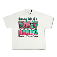 Pistachio battery life of a nurse Urban Heavy Tee - RanaPortraitStore
