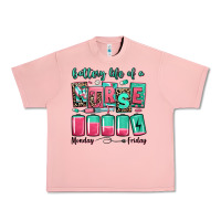 Salmon battery life of a nurse Urban Heavy Tee - RanaPortraitStore