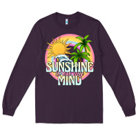 Plum sunshine is on my mind Long Sleeve Tee - texasbilliewilder